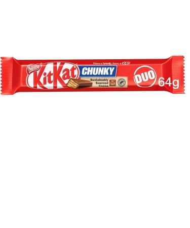 Kit Kat Chunky Duo Milk Chocolate Bars 24 x 64 g - Buy Online on GoSupps.com