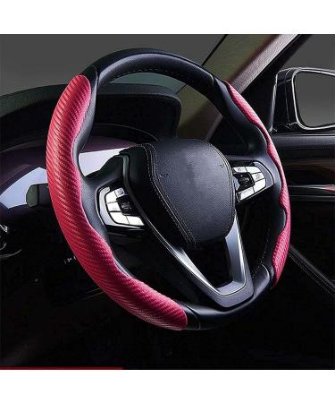 2Pcs Car Steering Wheel Cover for BMW M-Sport G30 G31 G32 G20 G21 G11 G12 G14 G15 G16 X4 G02 X5 G05 X7 G07 X3 G01 Carbon Fiber Segmented Steering Wheel Protector Anti-Slip Breathable Grip Cove normal Red - Buy Online on GoSupps.com