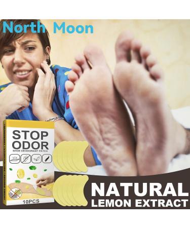 Shoes Deodorant Stickers - 10 Piece Set for Fresh Smell & Odor Removal | Eliminate Bacteria Stench with Insole Stickers - Buy Online on GoSupps.com