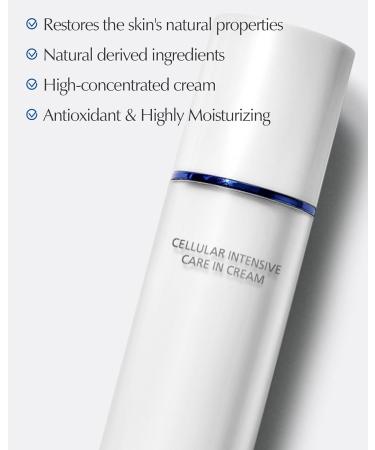 LBB Cellular Intensive Care Cream | Vegan Antioxidant Moisturizer for Youthful Skin | Reduces Wrinkles & Improves Elasticity - 1.69 oz - Buy Online on GoSupps.com