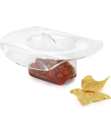 Huang Acrylic Small Cowboy Hat - Versatile Home Decor and Chip & Dip Serving Bowl | Ideal for Dining, Hosting | Durable Construction, Easy to Clean - Premium Clear Acrylic - Buy Online on GoSupps.com