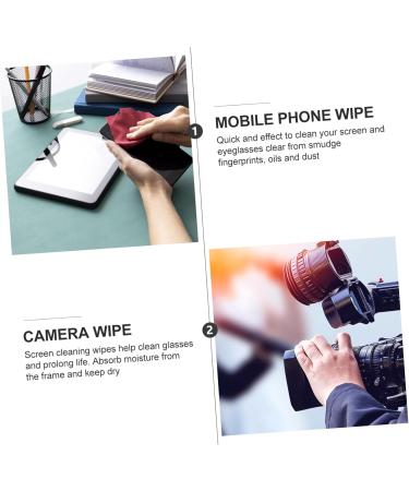 24 Pcs Anti-Fog Glasses Cleaning Cloth - Portable Lens Wipes & Eyeglasses Cleaning Cloths for Smudge-Free Vision - Buy Online on GoSupps.com