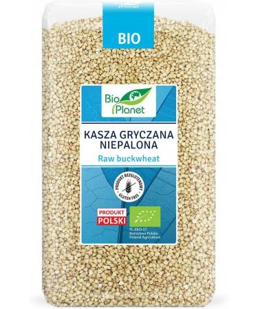  BIO PLANET Organic buckwheat groats (unroasted) 1 kg - BIO PLANET - Buy Online on GoSupps.com