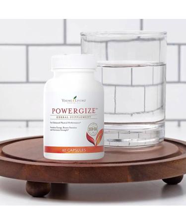 Young Living - PowerGize 60 Capsules | Active Lifestyle Support Supplement for Men & Women | Supports Muscles and Energy - Buy Online on GoSupps.com