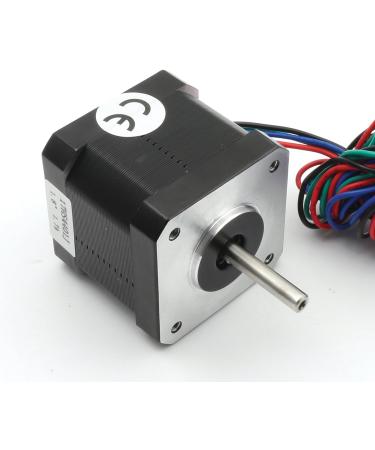 5Pcs Nema 17 Stepper Motor 40mm 64oz-in 45Ncm 1.7A 1.8 degree 2 phase with 1M 4-pin Cable & Connector Bipolar 42 stepping motor for 3D Printer Hobby CNC Router Machine 17HS4401J - Buy Online on GoSupps.com