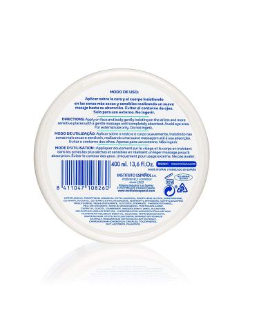 Spanish Institute Atopic Skin Care Cream - 400ml | International Shipping Available - Buy Online on GoSupps.com