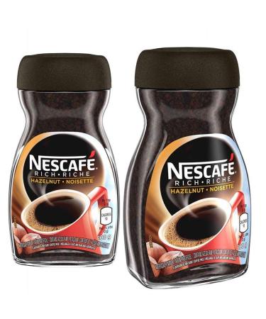 NESCAF Rich Hazelnut, Instant Coffee, 100g Jar | 2- Pack