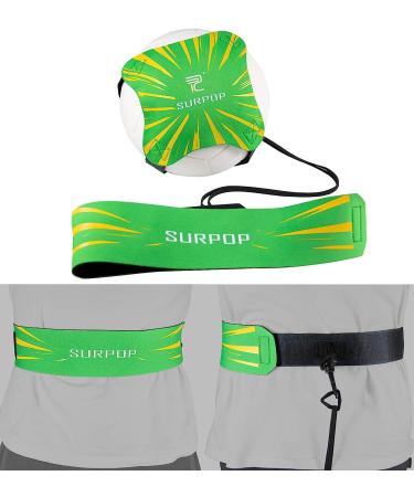 Soccer/Volleyball/Rugby Trainer - Adjustable Waist Belt for Solo Practice - Green - Buy Online on GoSupps.com