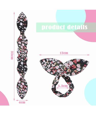 12-Piece Rabbit Ear Sponge Bun Maker Set for Women and Girls - Hair Accessories for Styling Bun, Ponytail, French Twist - Buy Online on GoSupps.com