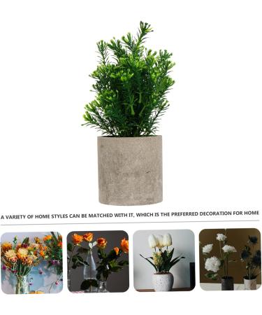 TOPBATHY False Green Plant 5 Pcs Simulated Potted Plant Pulp Potted Plants Household Fake Trees Artificial As Shownx5pcs 21.5x8cmx5pcs - Buy Online on GoSupps.com