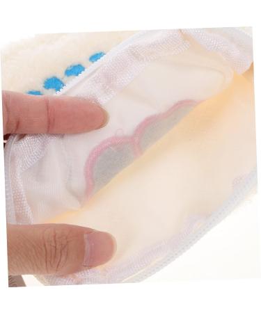 Shop Lurrose Decorative Napkin-Storage Bag | Multi-purpose Travel Bag for Women | Cute White 13x13cm Upholstery Pocket Wet Bag - Buy Online on GoSupps.com