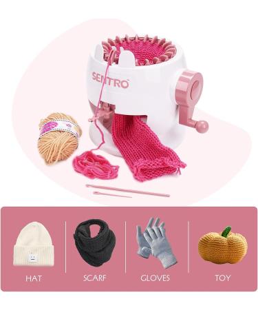 DIY Dual Mode Knitting Machine for Adults & Kids - Quick Knitting Looms for Scarves, Hats, Gloves & Bags - Buy Online on GoSupps.com