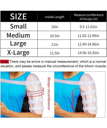 Sarmiento Brace for Humeral Fracture | Upper Arm Splint for Men & Women | Left/Right Arm Support - International Shipping Available - Buy Online on GoSupps.com