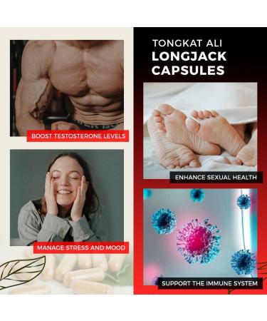 PRESERVE Tongkat Ali 2500mg - 60 Capsules | NFS Certified Longjack Extract Supplement for Men & Women | 2-Month Supply of Long Jack Root Powder Pills - Buy Online on GoSupps.com