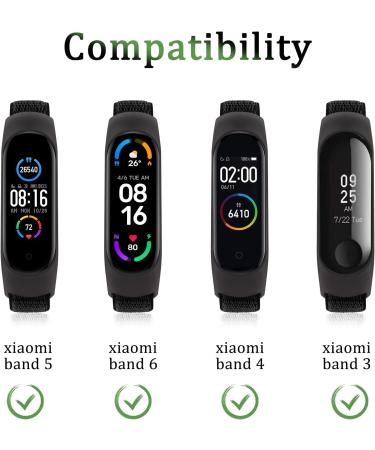 Shop Tobfit Nylon Bracelet for Xiaomi Mi Band 5/6 & Amazfit Band 5 - Soft Breathable Durable | International Shipping Available - Buy Online on GoSupps.com