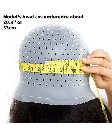 Losaria Highlighting Cap Frosting Tipping for Hair Dyeing - White, Reusable DIY Kit - Buy Online on GoSupps.com