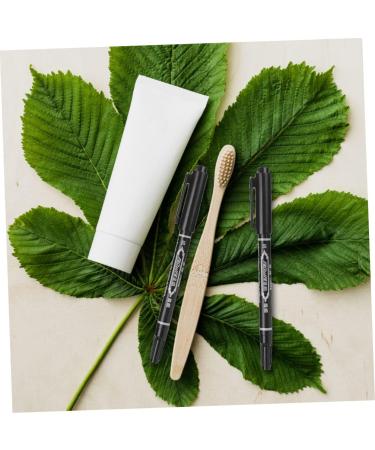 Angoily 6pcs Eyebrow Marker Pen Eyebrow Embroidery Pencil Perforation 13.9x1.8cm Black - Buy Online on GoSupps.com