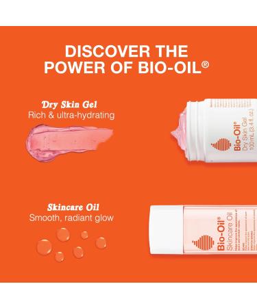 Bio-Oil Travel Skincare Bundle for Scars Stretch Marks and Dry Skin Includes Skin Care Oil (2 oz) and Dry Skin Gel (1.7 oz) - Buy Online on GoSupps.com