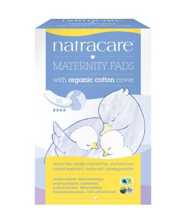 Natracare Organic Maternity Pads - 10s (Pack of 3) 10 Count (Pack of 3)