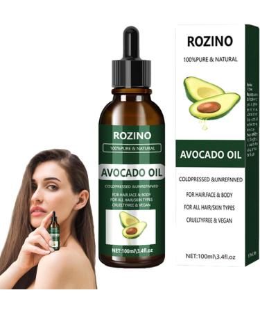 Buy Aibyks Pure Avocado Oil - 100ml Moisturizing Face & Hair Essential | Natural Skin Moisture Cream - Buy Online on GoSupps.com