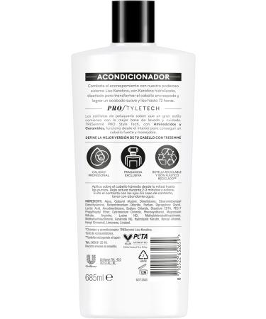  TRESemm TRESemm Keratin Smoothing Conditioner for frizzy or damaged hair with marula oil and keratin - Pack of 6 x 685 ml - Buy Online on GoSupps.com