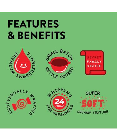 Buy Taffy Town Assorted Salt Water Taffy - 80 Oz | International Shipping Available - Buy Online on GoSupps.com