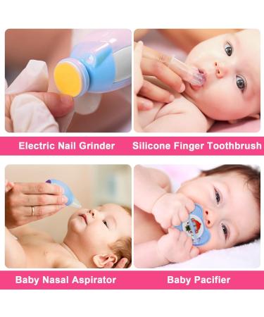 Baby Healthcare and Grooming Kit RoseFlower 20 in 1 Newborn Essentials Nursery Care Set with Toothbrush Nail Clipper File Nose Cleaner Nasal Aspirator - Baby Item for Infant Toddlers Boys Girls Kids #27 - Buy Online on GoSupps.com