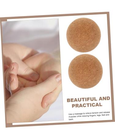 Buy Healeved 2-in-1 Cork Yoga Massage Ball - Multi-Purpose Foot Reflexion & Body Massage Device for Fitness & Relaxation - International Shipping Available - Buy Online on GoSupps.com