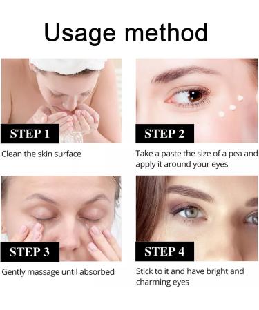  G n rique Instant Eye Tightener 2pcs Instant Firmx Eye Tightener Instant Eye Temporary Eye Tightener Eye Bag Cream Firming Anti-Aging Eye Cream for Wrinkles Reduces Under-Eye Puffiness - Buy Online on GoSupps.com