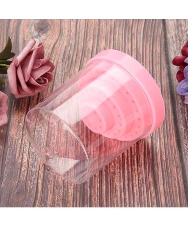 Nail Drill Holder Plastic 48 Holes Display Organizer Box Pink Blue Orange White for Salon (Pink) - Buy Online on GoSupps.com