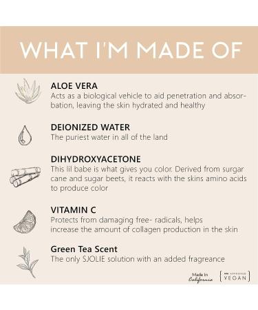 SJOLIE No. 9 Clear Spray Tan Solution - 32oz - Buy Online on GoSupps.com