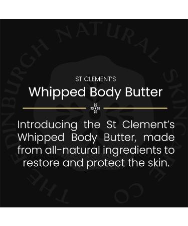 St Clement's Whipped Body Butter | Moisturising & Nourishing | Enriched With Shea Butter & Coconut Oil | Anti-Ageing & Anti-Inflammatory | Edinburgh Skin Care Company - Buy Online on GoSupps.com