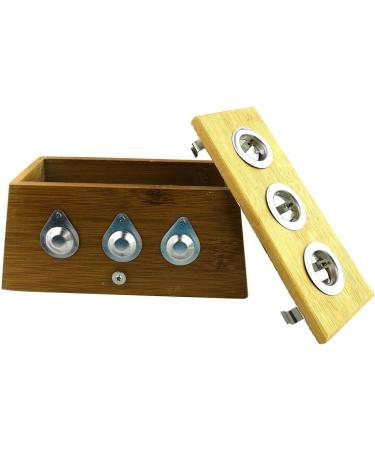 Winterworm Bamboo Healing Box | Medical Moxa Moxibustion Therapy - Three Hole | International Shipping Available - Buy Online on GoSupps.com
