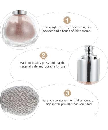  LALAFINA LALAFINA Highlighter Powder Spray Body Glitter High Gloss Shimmer Sparkle Makeup Powder for Women and Girls (Nude Pink) - Buy Online on GoSupps.com