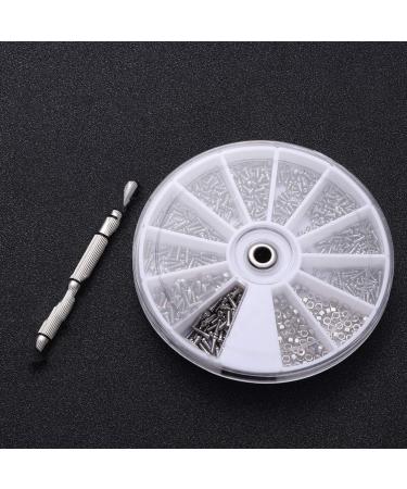Hemobllo Buttons 600pcs Repair Tools Repairing Supplies Nut Storage Box Household Screw Nut Kit - Buy Online on GoSupps.com