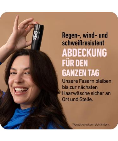 Boldify Stray Hair Powder for Thinning Hair - Medium Brown 28g | Invisible Hair Loss Solution for Men & Women | Hide Hair Loss in 15 Seconds - Buy Online on GoSupps.com