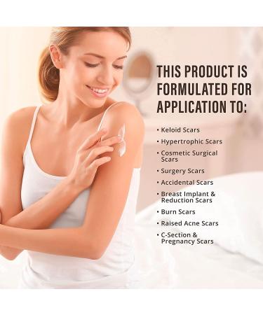 Silicone Scar Gel for C-Section, Stretch Marks, Acne & Surgery - Effective on Old & New Scars - Buy Online on GoSupps.com