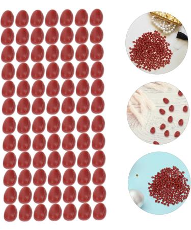 OUNONA 4pcs Artificial Red Beans Faux Red Beans Photography Props Fake Soy Beans Prop Fake Acorns Fake Cherries Fake Cookies Fake Food Simulation Food Whole Grains Popcorn Pvc Redx4pcs 1x0.6cmx4pcs - Buy Online on GoSupps.com