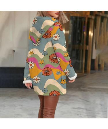 Hanxiulin Plush Oversized Hoodie Jacket for Women - Warm Winter Parka in Mint Green | Premium Outerwear - Buy Online on GoSupps.com