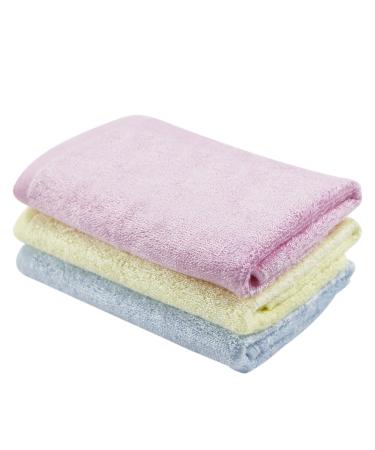Bamboo Fiber Kitchen Towel dishwashing Towel Kitchen Handkerchief Cleaning Towel Absorbent Towel dishwashing Cloth Cleaning Cloth Hygiene Cloth Absorbent and Easy to Clean face Towel Saliva Towel 3pc