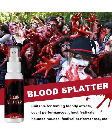  Dioche Dioche Halloween Makeup Wax Kit Realistic SFX Effects for Burns Cuts Wounds Danger Material with Fake Blood Gel Scar (Set of 3: 60ml Plasma Spray) - Buy Online on GoSupps.com