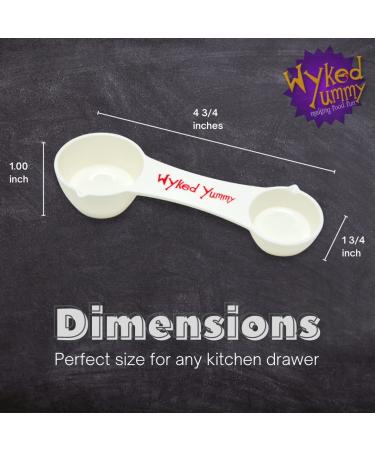 Howards Garlic Juice 5 oz Bottles - 2 Pack with WYKED YUMMY 4-in-1 Measuring Spoon - Buy Online on GoSupps.com