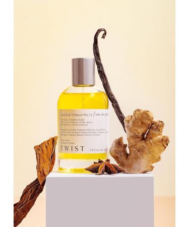 Twist - Vanilla & Tobacco No. 12 - Eau De Parfum Inspired by Tom Ford's Tobacco Vanille Long-Lasting Perfume for Women & Men Paraben Free Vegan Clean Ingredients Unisex - 100 ml | 3.4 fl. oz. Vanilla No.12 - Inspired by TF Tobacco & Vanille 3.4 Fl Oz (Pac - Buy Online on GoSupps.com