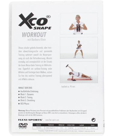 XCO Workout Shape DVD mit Barbara Klein | Effektives Training f r K rperstraffung & Fettverbrennung | 70 Minuten auf Deutsch - Buy Online on GoSupps.com