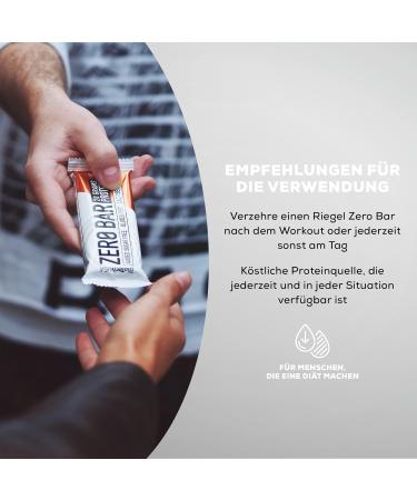 BiotechUSA Zero Bar Protein Snack - Sugar & Lactose-Free Crispy Texture Delicious Flavors | Ideal for Diets & Workouts - 10x50g - Buy Online on GoSupps.com