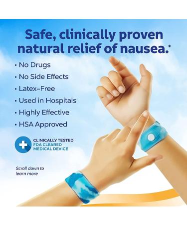 Sea-Band Child Wristband for Motion Sickness & Nausea Relief - Assorted Colors, Various Packaging - Buy Online on GoSupps.com