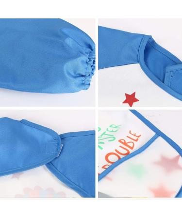 Vicloon Waterproof Long Sleeve Baby Bib Set of 3 for Kids Feeding & Arts - 24 months - Buy Online on GoSupps.com
