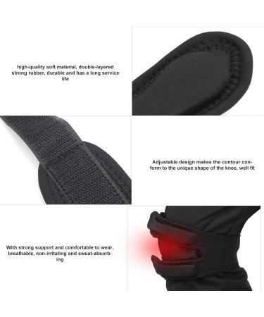 2-Piece Knee Protection Belt | Adjustable Patella Brace & Support Band for Running | Knee Joint Support #311 - Buy Online on GoSupps.com