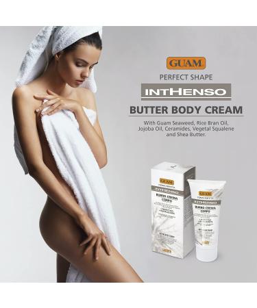 Guam Inthenso Seaweed Body Cream - Moisturizing Body Cream - Butter Texture Body Cream - Revitalizing and Protective Action - Deep Nourishes the Skin GUAM - Buy Online on GoSupps.com