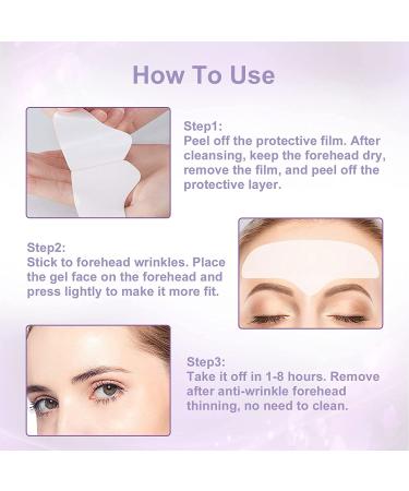 Forehead Wrinkle Patches - Anti-Wrinkle Pads for Men and Women (5 Pcs) - Buy Online on GoSupps.com